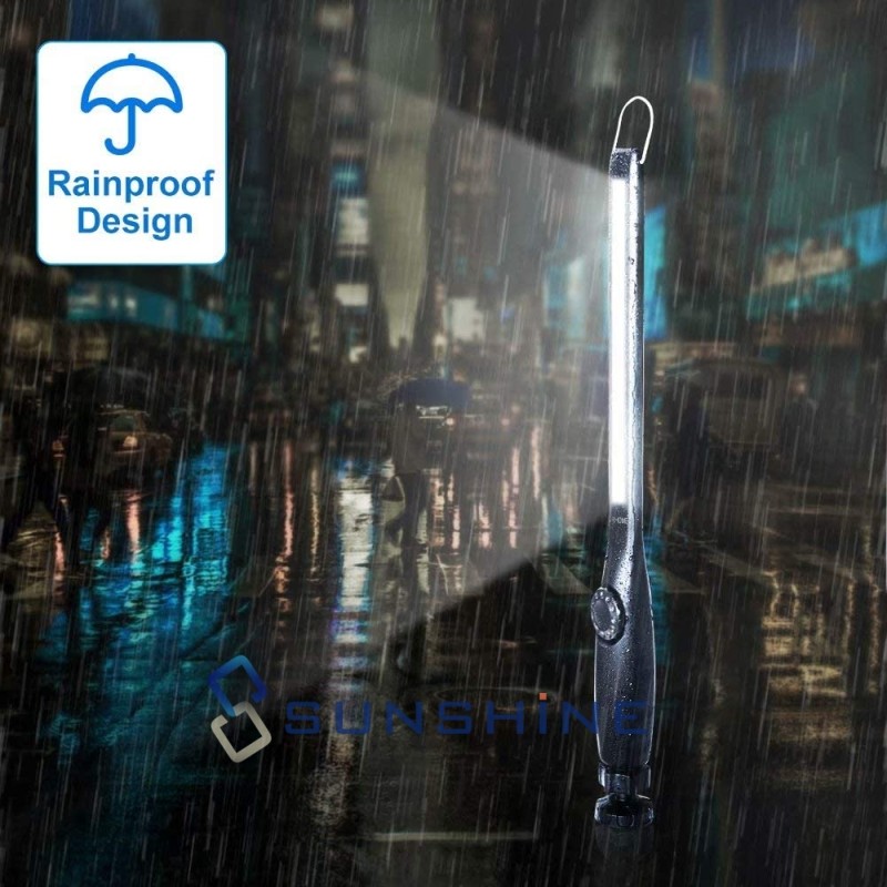 Rechargeable LED COB Work Light Torch Mechanic Flashlight 360° Magnetic Base