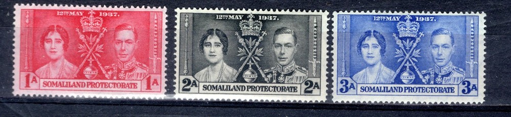 Somaliland Prot. 1937 sg 90 - 92 Coronation set UM