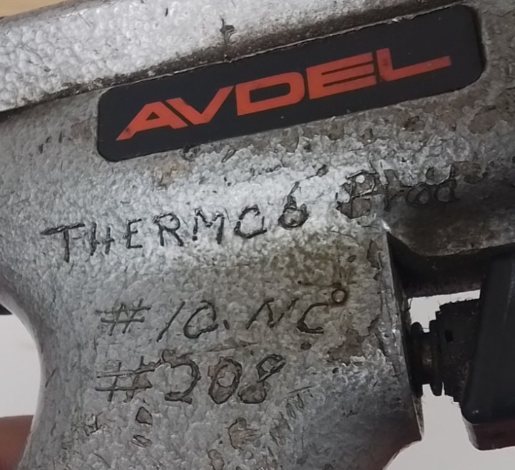 Avdel 7521 Pneumatic Rivet Gun-Used