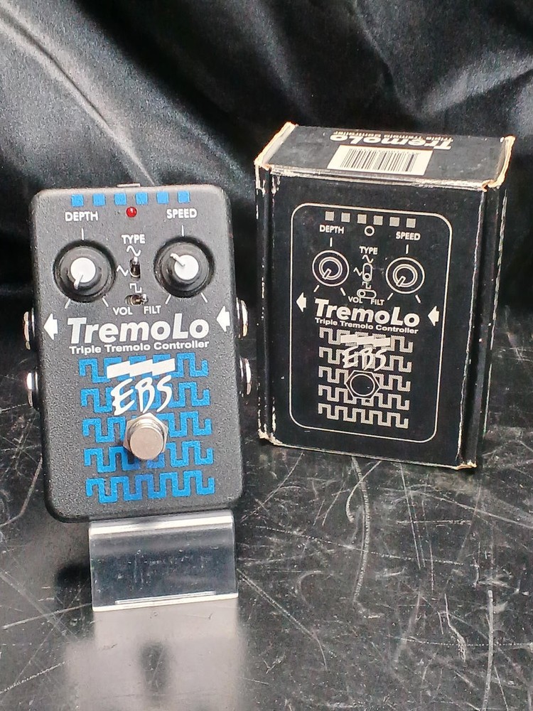 EBS Triple TremoLo Controller Bass Effect Pedal