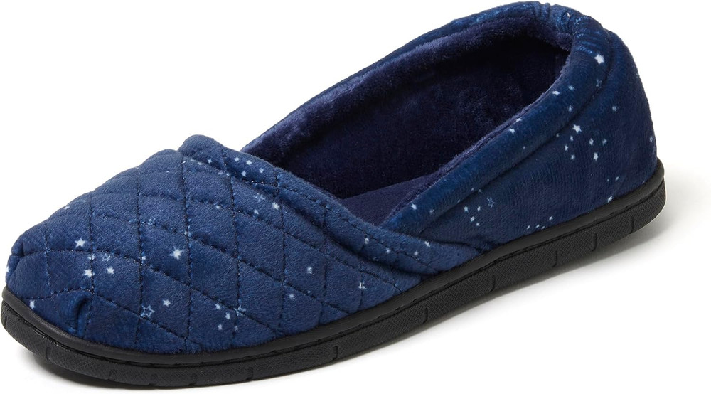Women'S Microfiber Velour A-Line Flat