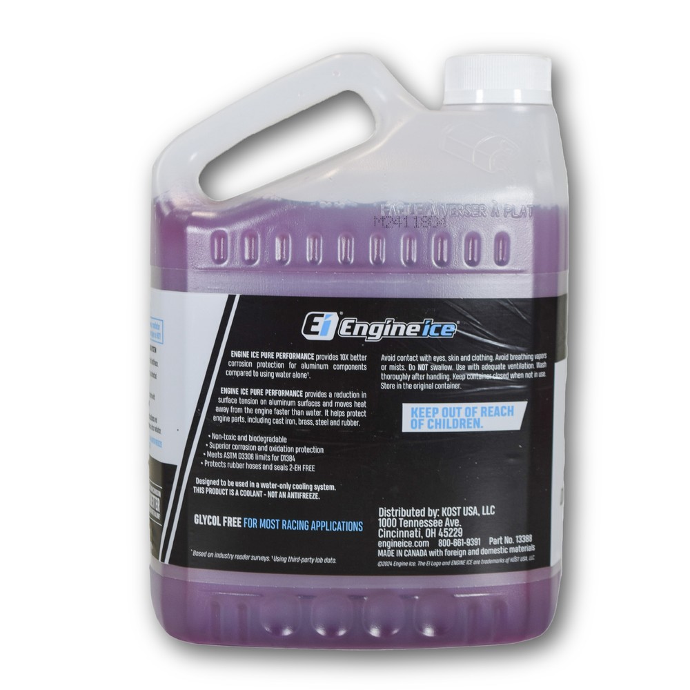 Engine Ice Pure Performance Racing Coolant - 0.5 Gallon (4 Pack)