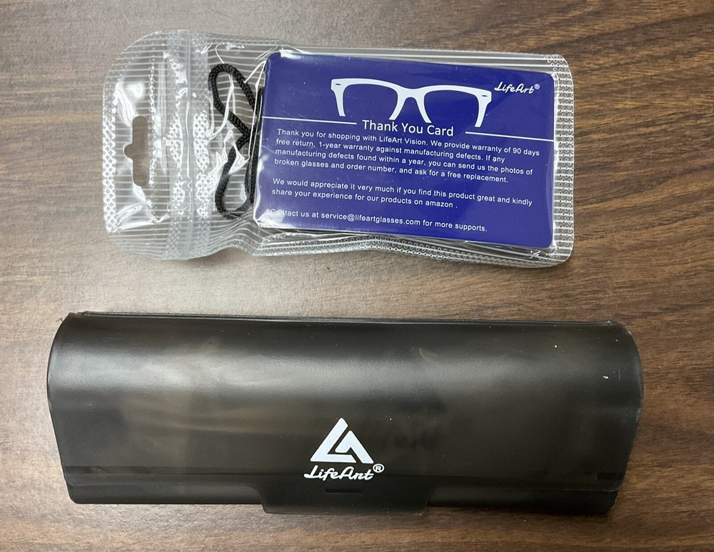 Lifeart blue light blocking glasses Tortoise, 2.50 Magnification