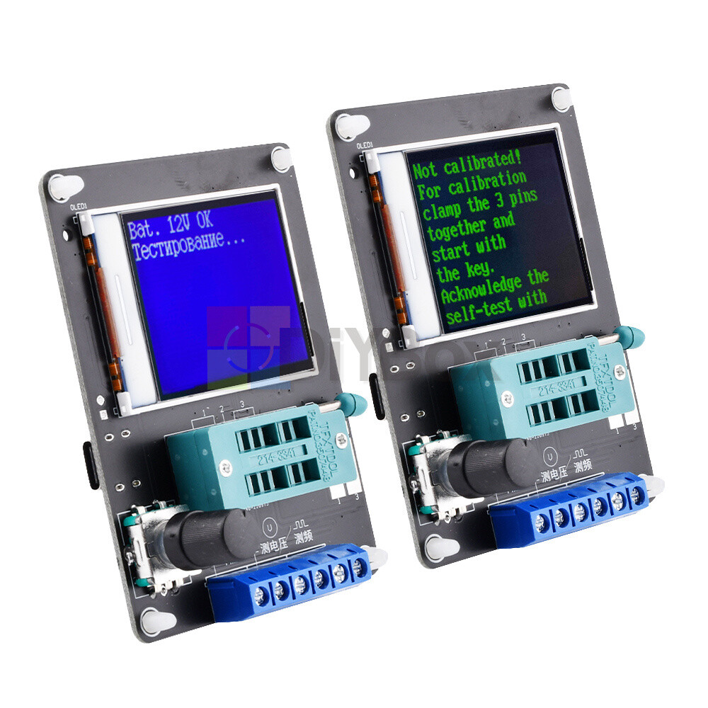 GM328A Transistor Tester Diode Capacitance Inductance ESR Volt Frequency Meter