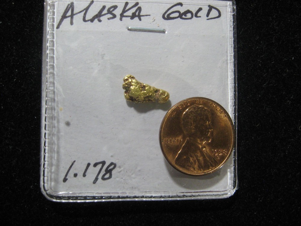 ALASKA GOLD 1.178  GRAMS