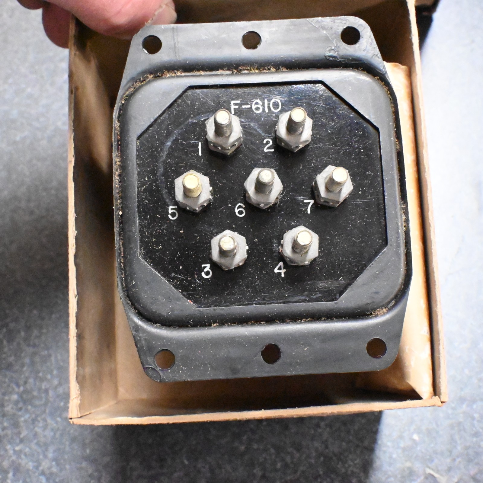 Chicago F-610 Filament Transformer NOS FREE SHIPPING