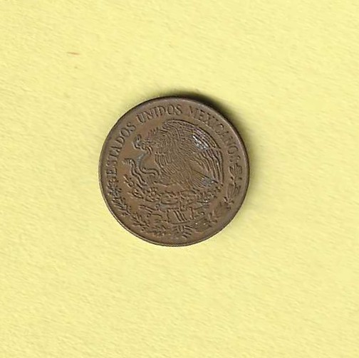 1973 Mexico Cinco (5) Centavos EF-40