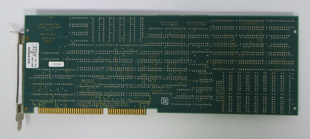 Data Translation P/N 06305 Rev D CPX-6-0