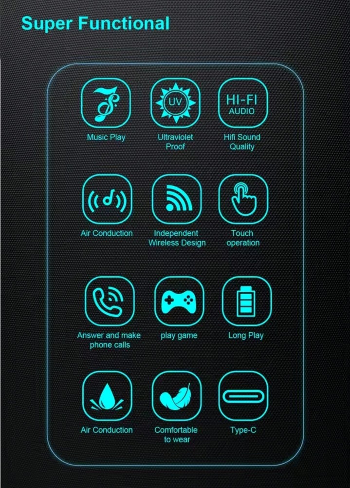 2-in-1 Smart Bluetooth Glasses - Wireless Audio, Touch Control, And Calling.