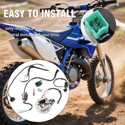 Kick Starter Engine Wiring Harness Kit, Replacement for X50 CRF50 70cc 110cc