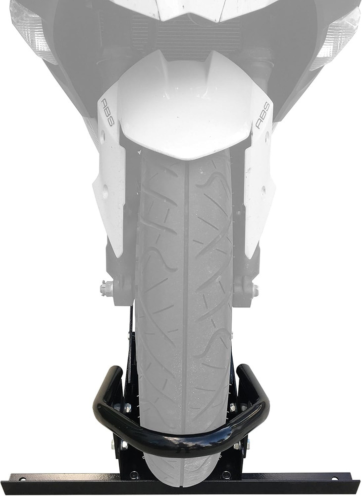 80077 Standard Motorcycle Wheel Chock with Pivoting Cradle