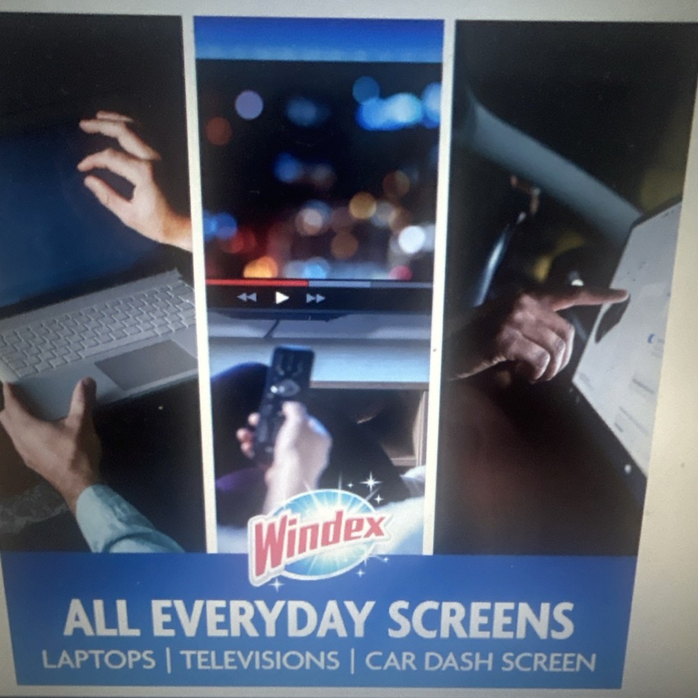 Windex Electronics Wipes 75 Pack Anti-Static Screen Cleaner for Screens