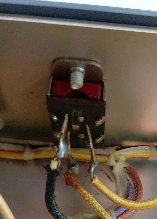 Hallicrafters HT-40 Crystal / VFO switch