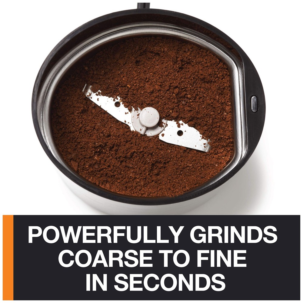 Precision Electric Coffee Grinders, 3 oz Capacity, 200W Motor, Stainless Stee...