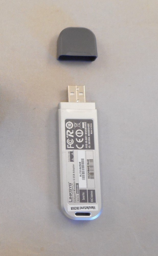 Linksys WUSB54GC Compact Wireless-G USB Adapter