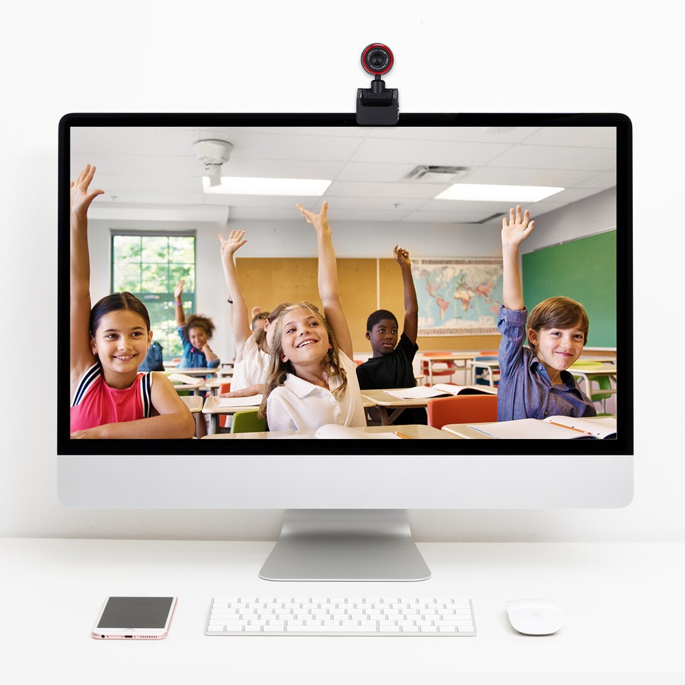 Web Camera With Microphone Professional Full HD Computer/Laptop Webcam USB