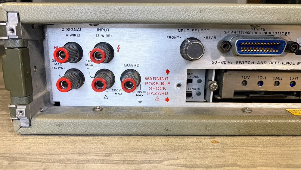 Agilent Keysight Hewlett Packard HP 3455A Digital Voltmeter