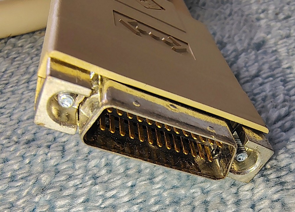 Sun Microsystems Ethernet AUI Adapter Cable CentreCom 210TS Transceiver 530-2021