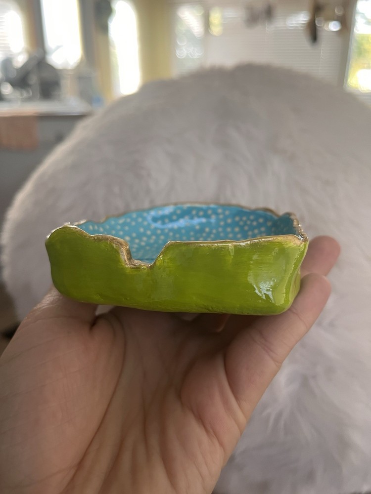 Handmade Clay Ashtray