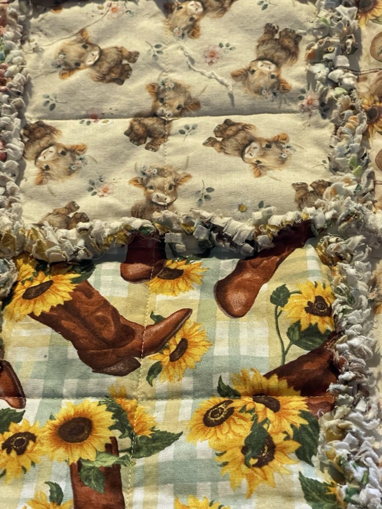 Scottish Highland Rag Quilt