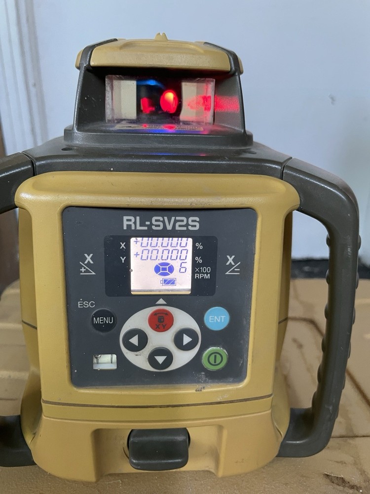 Topcon Solutions RL-SV2S Lazer Level With LS-80L Rotating Receiver