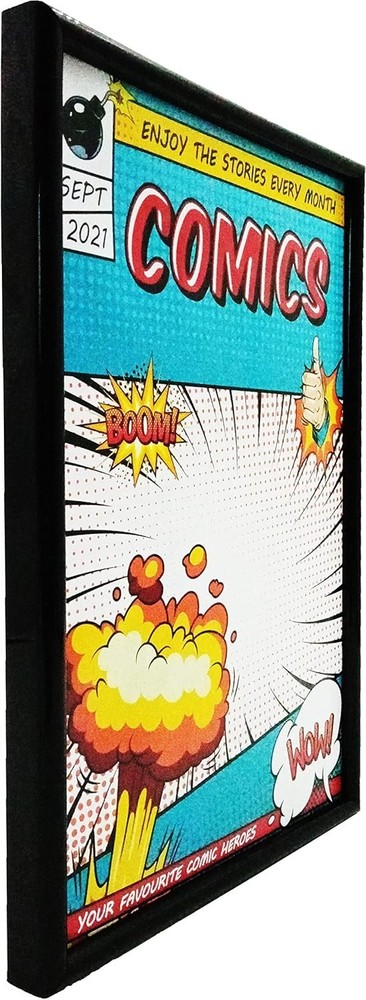 Comic Book Frame, 4 Pack, Ultraviolet UV Protection, Fits Current Comics up t...