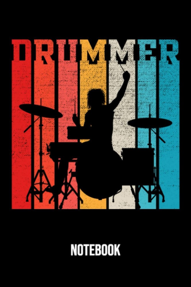 Drummer Notebook: Diary, & Journal for drumming lovers - Funny Gift Idea for Dru