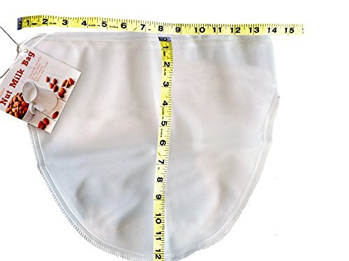 2 Pack! Karma Kitchen Nut Milk Bags EXTRA LARGE 14"x12" XL Large Fine Nylon