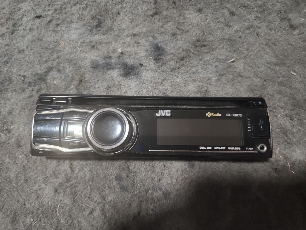 JVC KD-HDR70 FACEPLATE ONLY TESTED