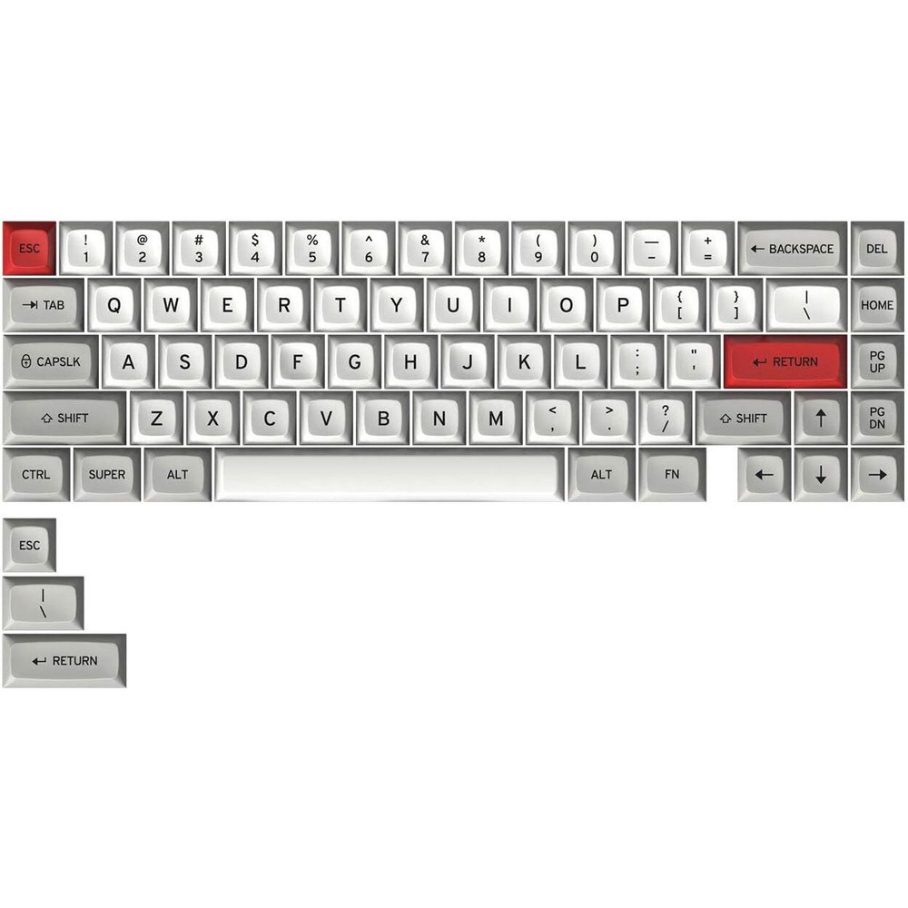 DROP+Matt3o MT3 /dev/tty Keycap Set 65% Keyboards 70-Key Kit Cherry MX Switces