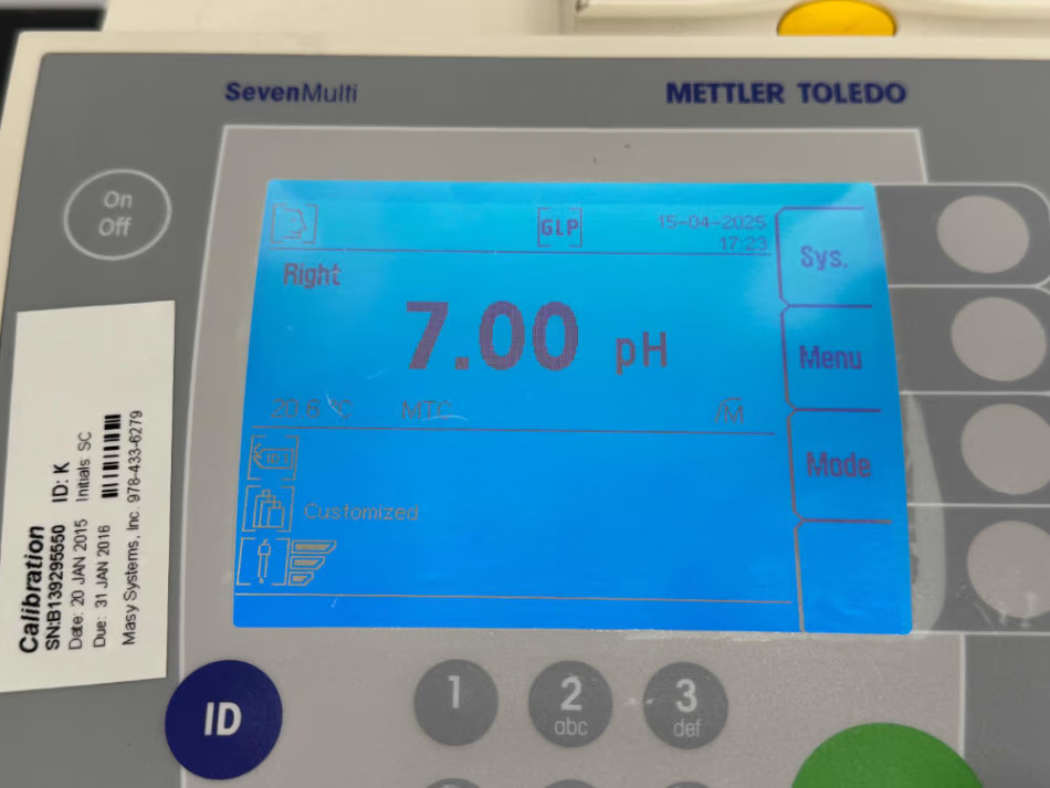 Mettler Toledo SevenMulti pH/Conductivity Meter