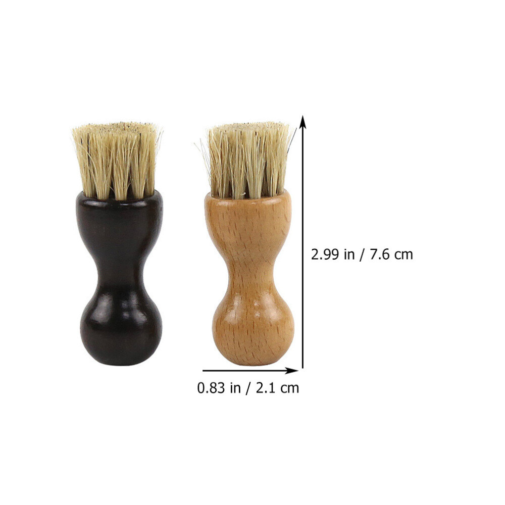 4PCS Practical Shoes Brush Boot Polish Applicator Boot Applicator Brush