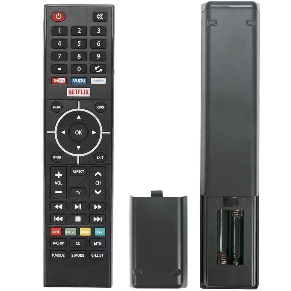 Young Element TV Remote Control fit for ELSW3917BF E4SFT5017 E4STA5017 Black