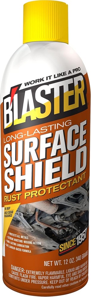 B'laster Surface Shield – Rust Protectant Spray and Undercoating for...