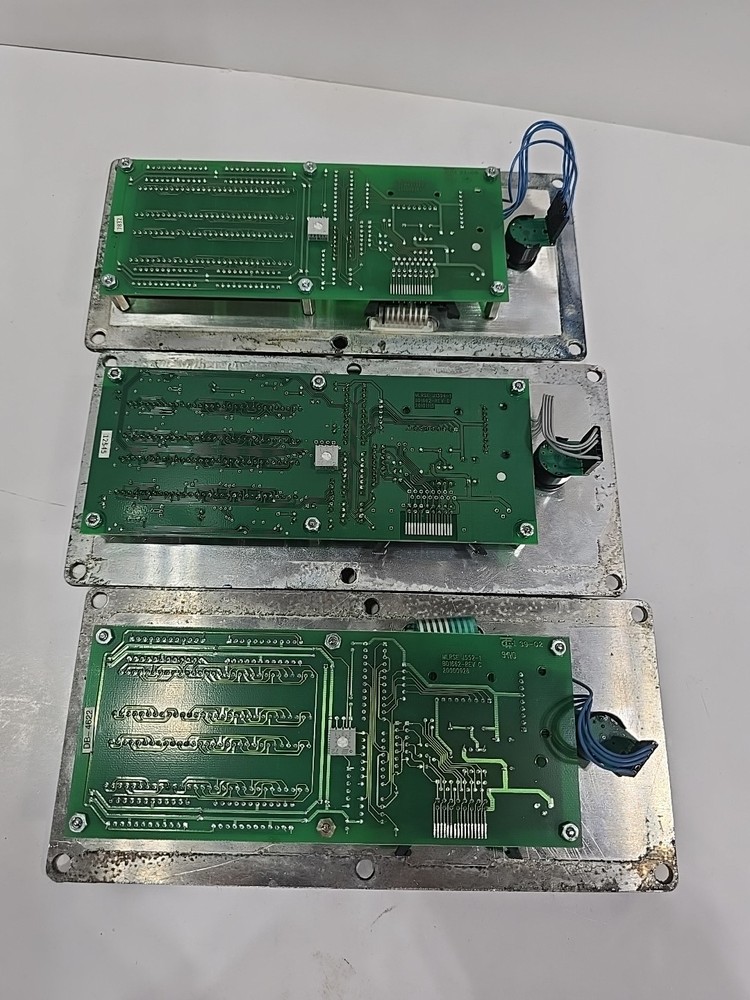 Comco Proglide 1 Registration Control Panel Working Panels (Lot Of 3)