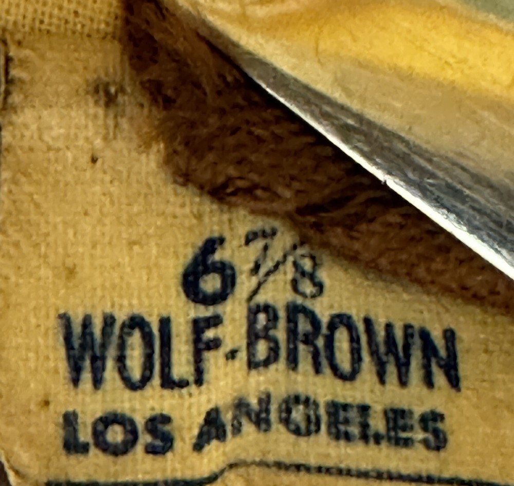 US Navy Officers WolfBrown Inc Cap Hat Medium