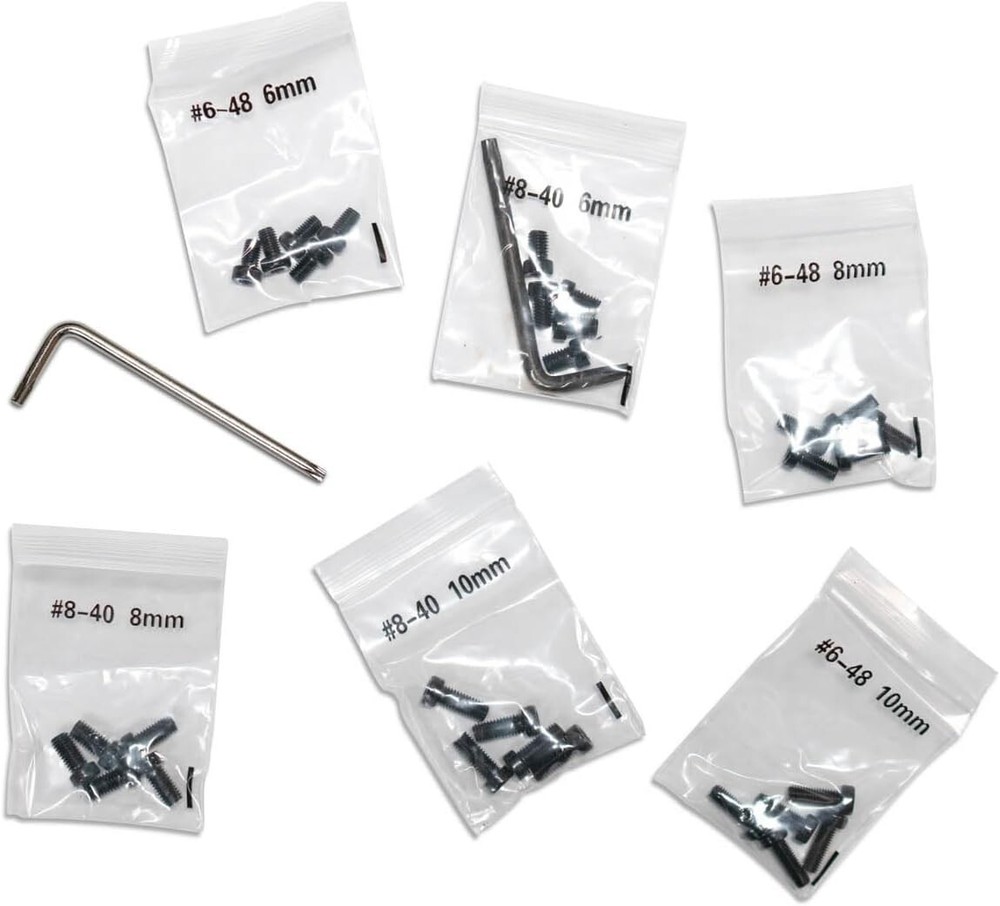 Ultimate Gunsmithing Screw Set: 6 Sizes, , Torx Resistant