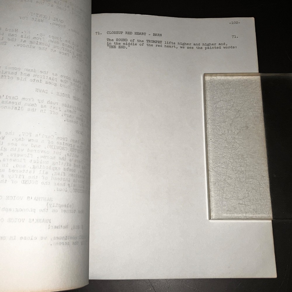 "HAIL, HERO!" (1969) Michael Douglas Debut / Dog Trainer Script w/Notes + COA!