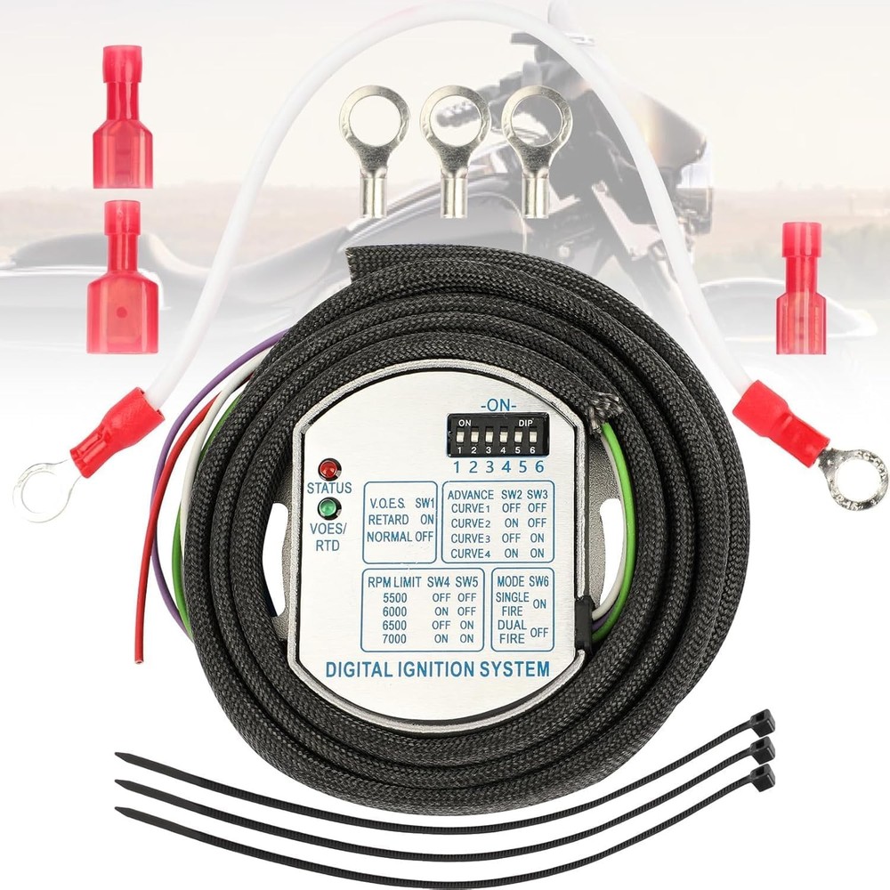 For Harley Dyna Programmable Single Fire 53-644 Electronic Ignition Module