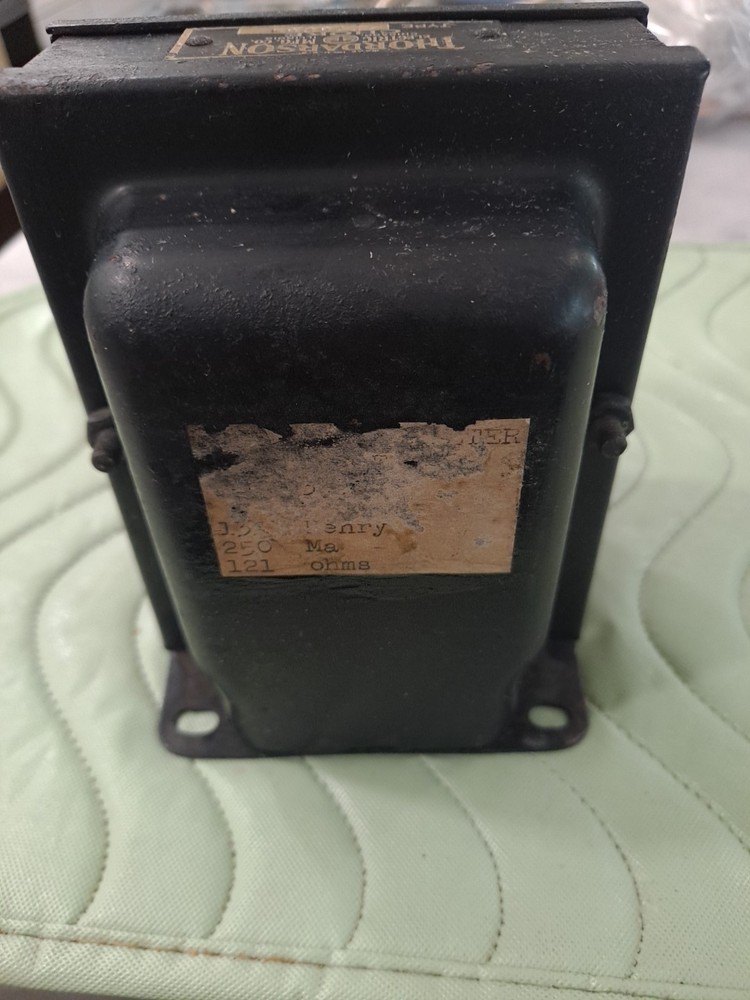 THORDARSON, CHOKE, type T75C51, 250 Ma, 121 ohms