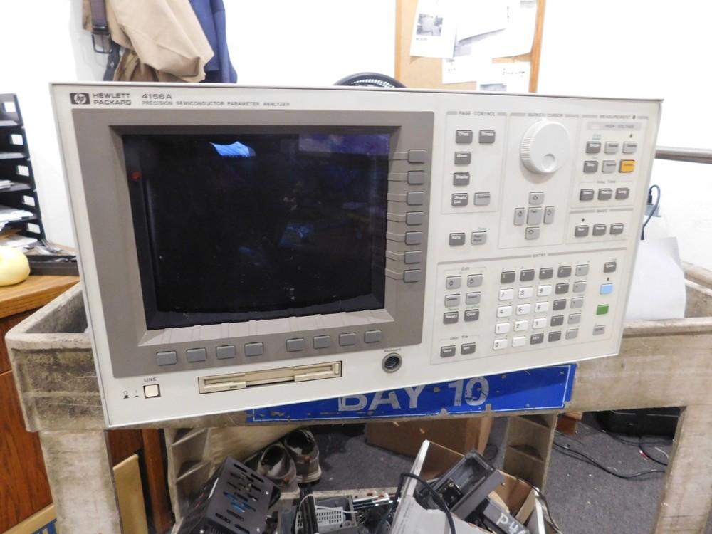 Hewlett Packard: 4156A Precision Semiconductor Parameter Analyzer.  #410