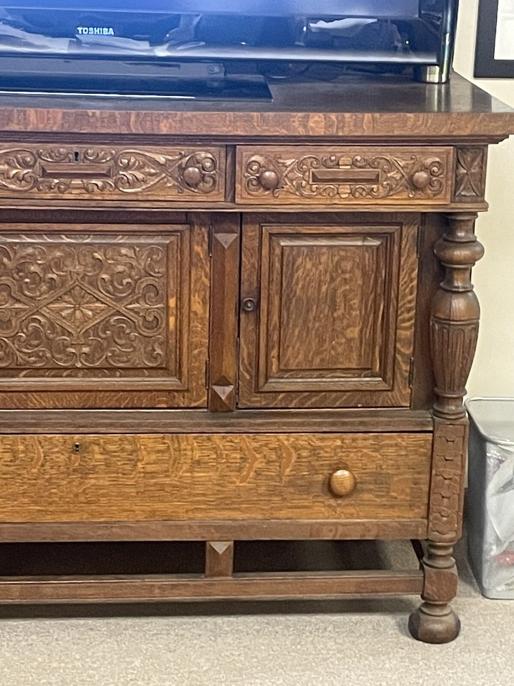 Antique Server / Buffet / Sideboard LOCAL PICK UP ONLY