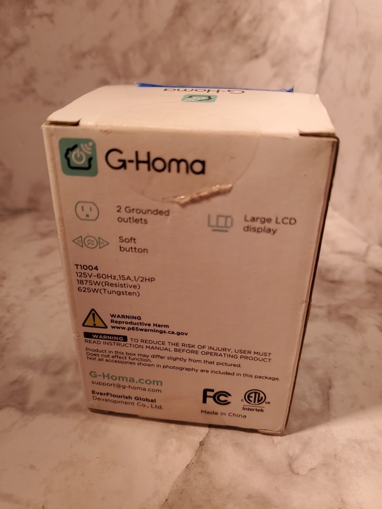 G-HOMA CLOCK DIGITAL TIMER