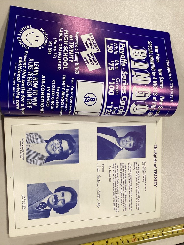 1979 Trinity v Crestview High School Football Program
