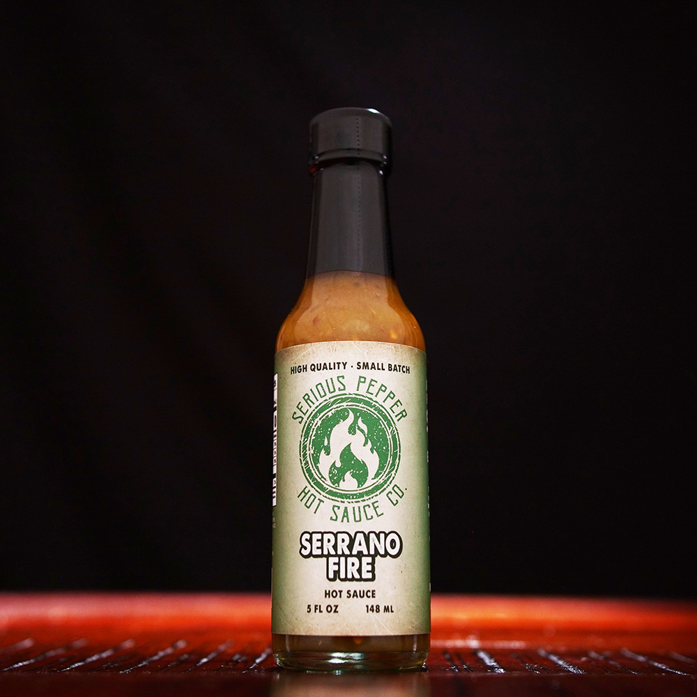 Serrano Fire Hot Sauce