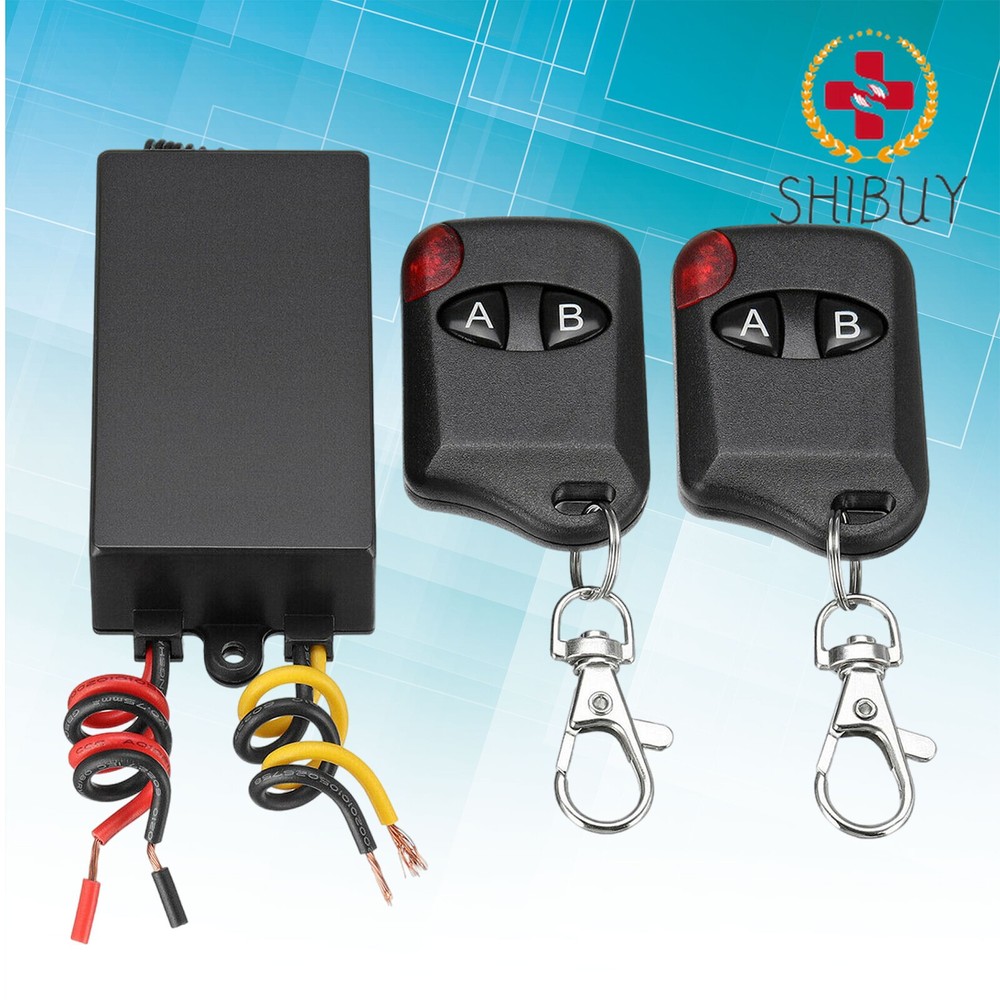 Wireless 315MHZ DC 12V ON-OFF 2 Button Remote Control Switch Relay Receiver