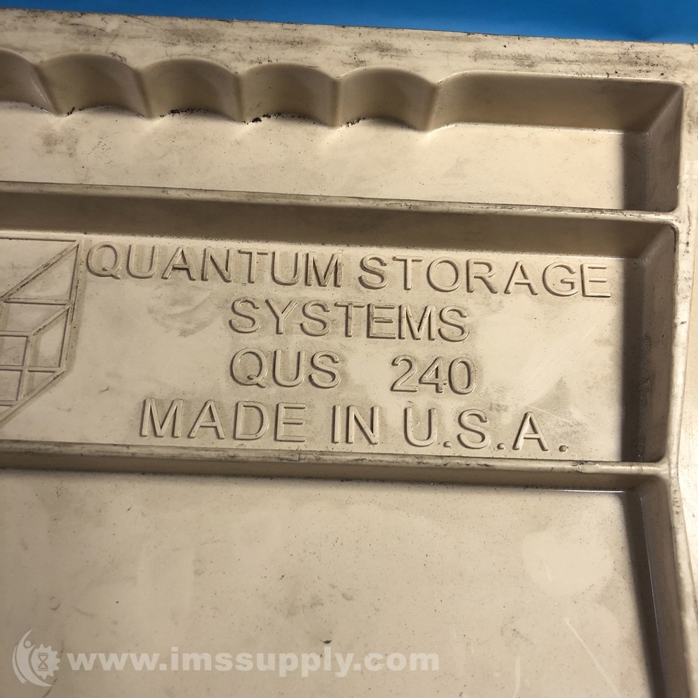 Quantum Storage Systems QUS-240 Ivory Storage Bin USIP
