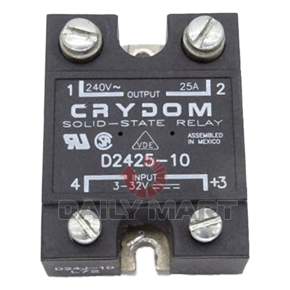New In Box CRYDOM D2425-10 Solid State Relay 25A