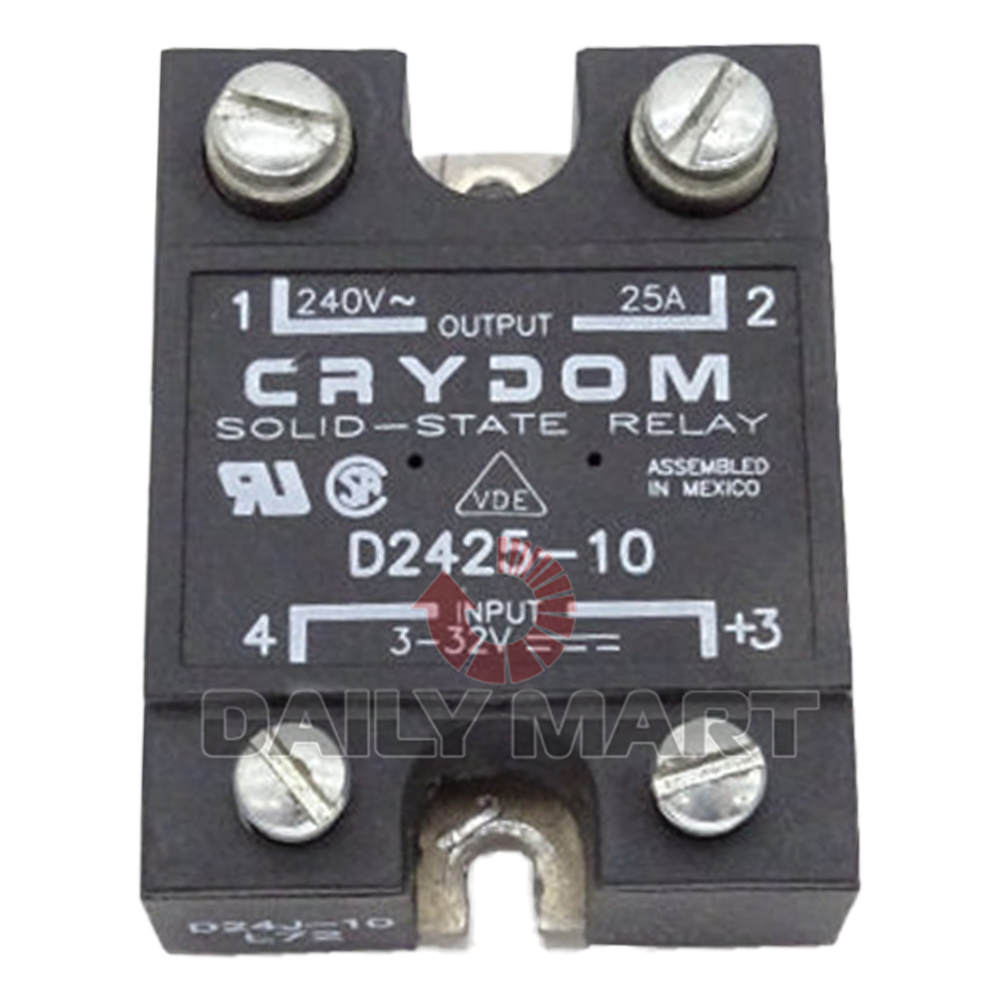 New In Box CRYDOM D2425-10 Solid State Relay 25A