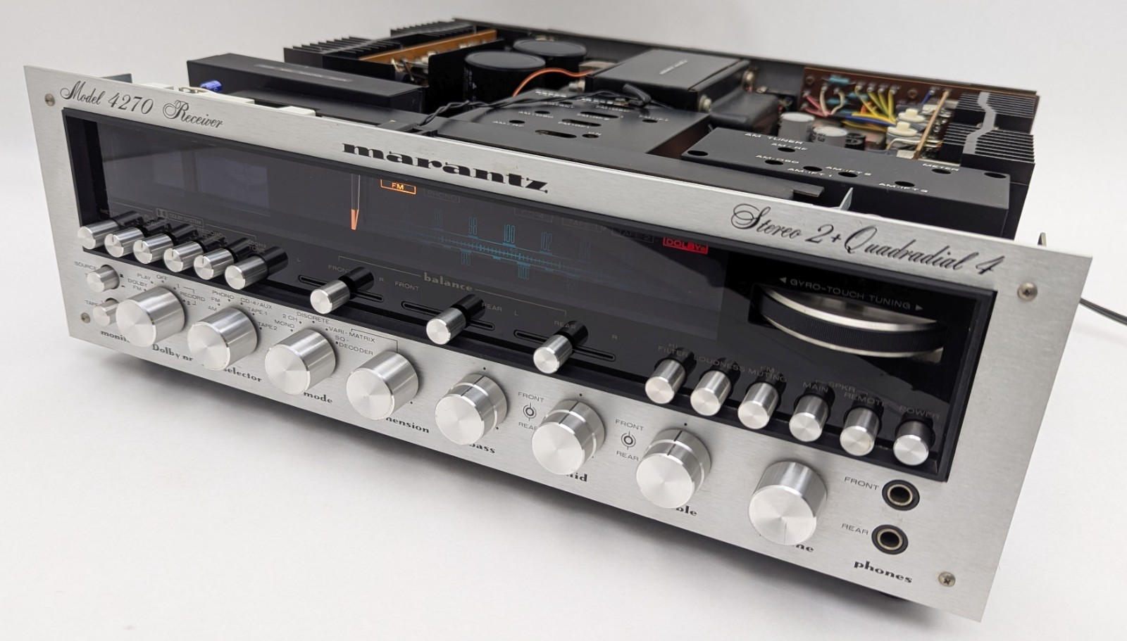 VTG Marantz 4270 Stereo 2+ Quadradial 4 Channel Receiver - Working *AS-IS READ*